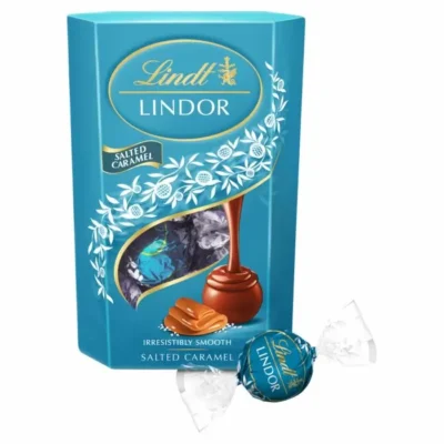 Lindt Lindor Salted Caramel Chocolate Truffles Box 200g