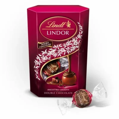 Lindt Lindor Double Chocolate Truffles 200g