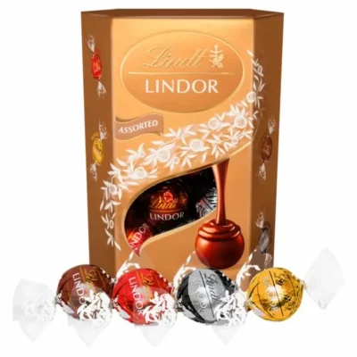 Lindt Lindor Assorted Chocolate Truffles Box 200g