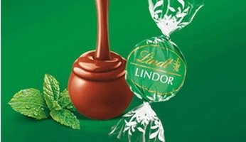 Lindt LINDOR Mint Milk Chocolate Truffle